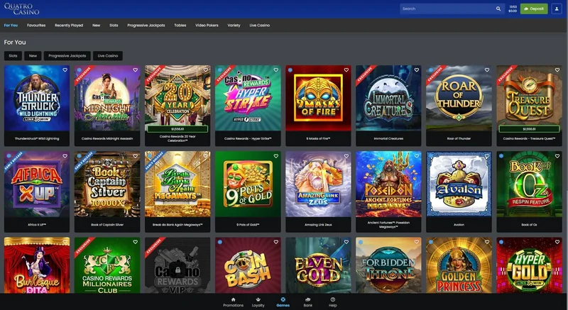 Quatro Casino Welcome Bonuses Package - Exclusive Offers for New Zealand Players